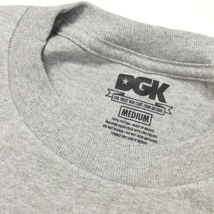 ディージーケー DGK Tシャツ メンズ CREST TEE グレー | DGK | 04