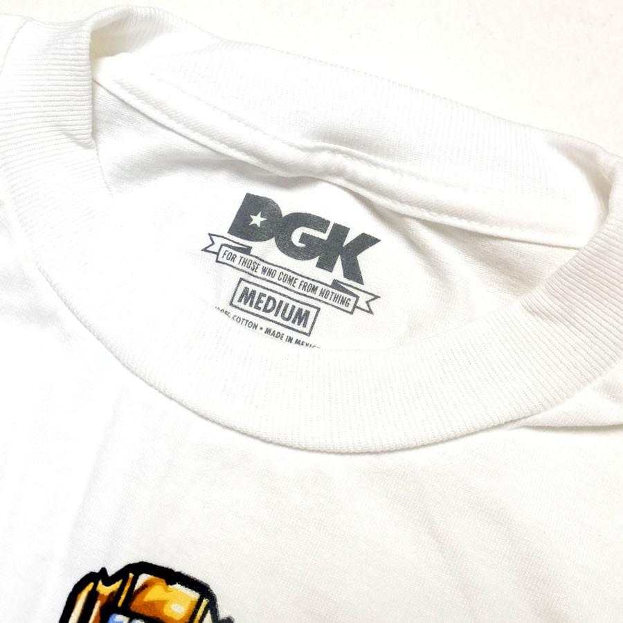 ディージーケー DGK Tシャツ メンズ プリント JESUS PIECE TEE 白 ホワイト | DGK | 05