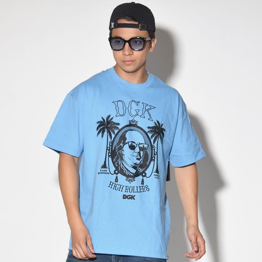 ディージーケー DGK Tシャツ メンズ HIGH ROLLERS TEE | DGK