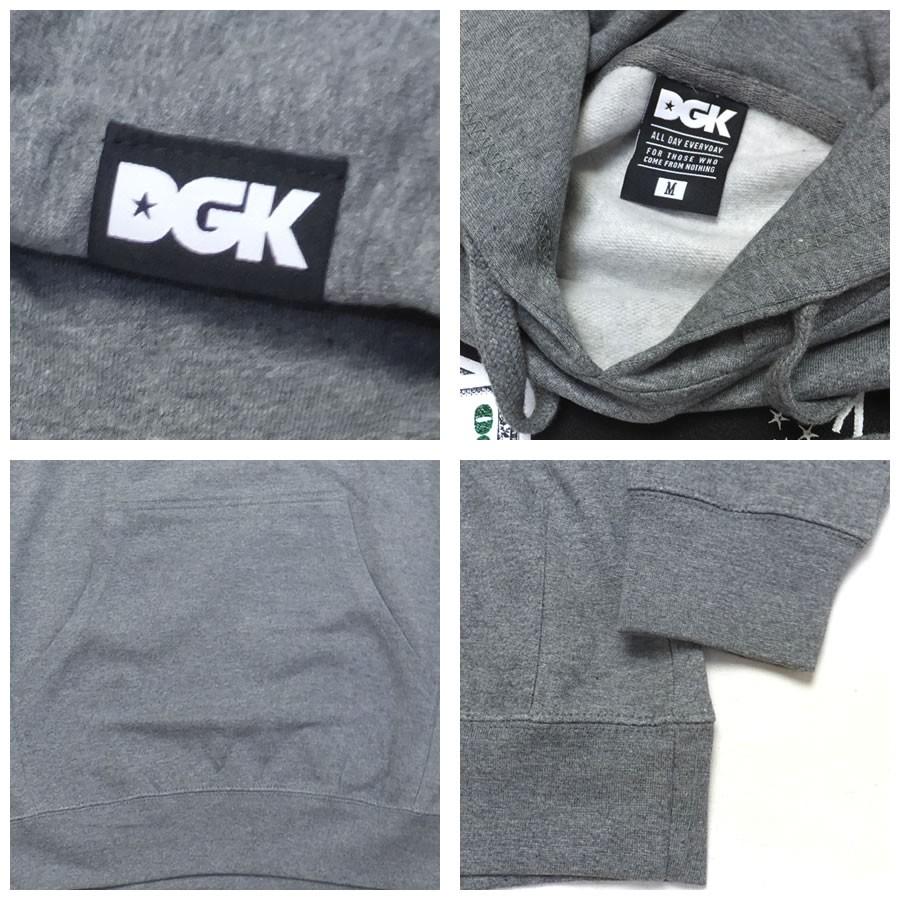 ディージーケー DGK スウェットプルオーバーパーカー メンズ 裏起毛 COUNTIN LOOT HOODED FLEECE | DGK | 05