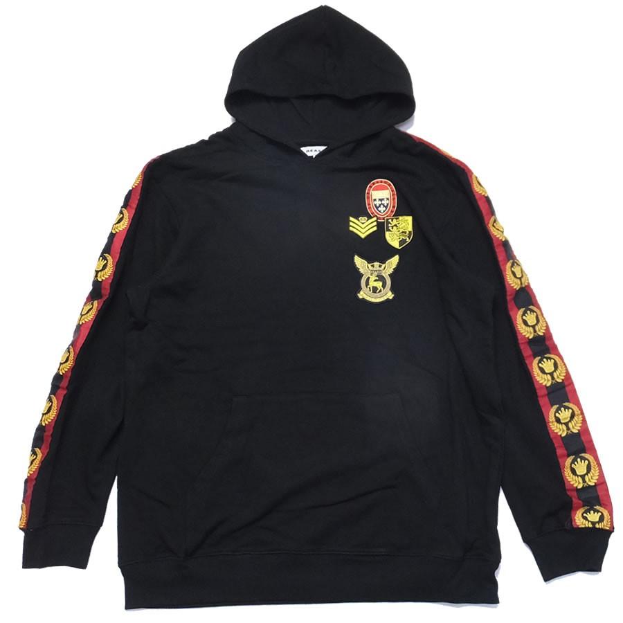 リーズン REASON スウェットプルオーバーパーカー メンズ ワッペン サイドライン MEDALIST HOODIE |  | 02