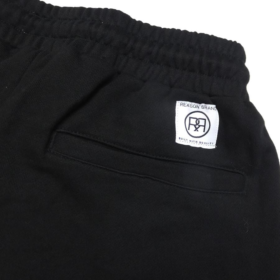 リーズン REASON スウェット ジョガーパンツ メンズ 裏毛 サイドライン