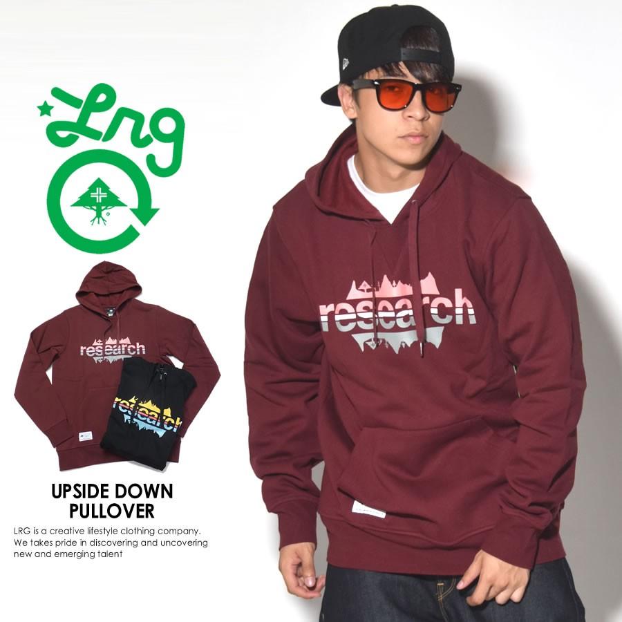 エルアールジー LRG プルオーバーパーカー メンズ 長袖 スウェット 裏起毛 UPSIDE DOWN PULLOVER | LRG | 01