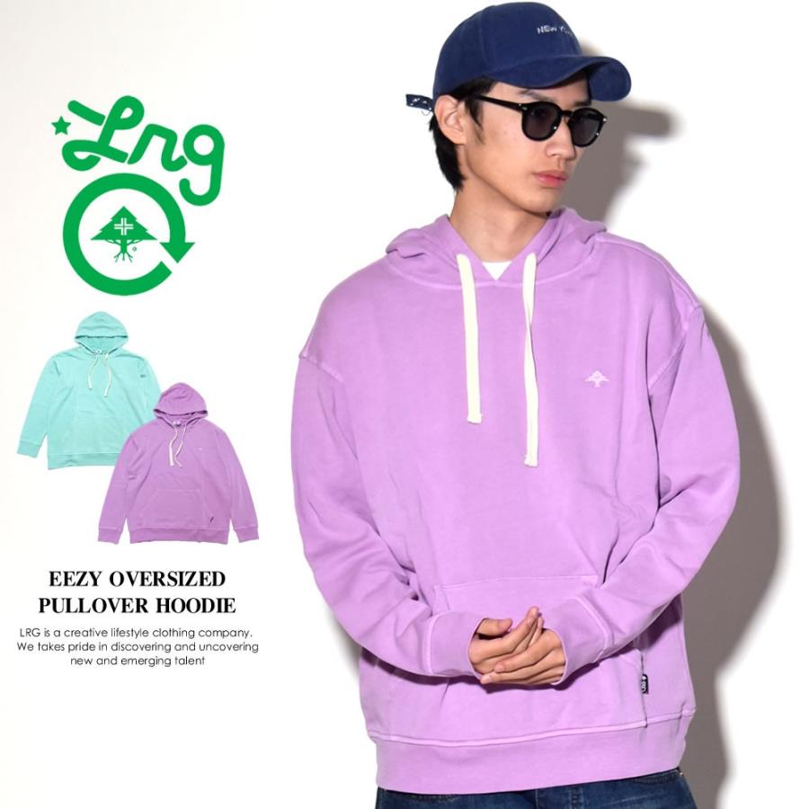 エルアールジー LRG プルオーバーパーカー メンズ 長袖 裏毛スウェット EEZY OVERSIZED PULLOVER HOODIE J183002 | LRG | 02