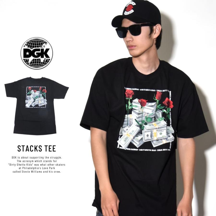 ディージーケー DGK Tシャツ メンズ STACKS TEE DT-4014 | DGK