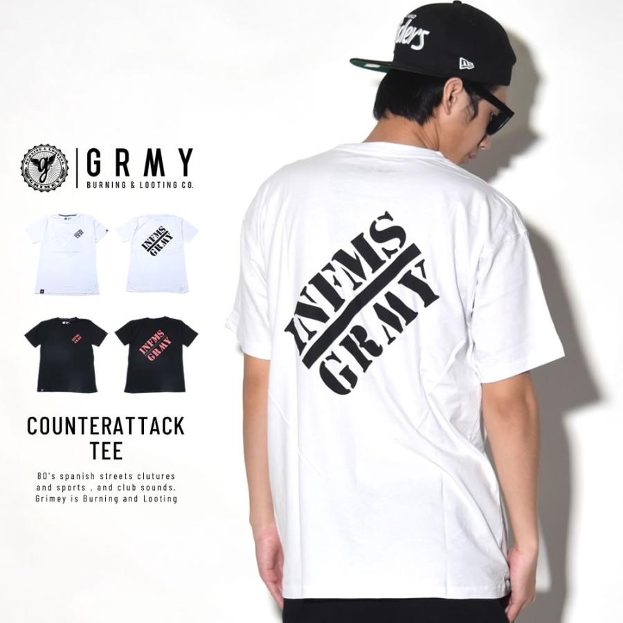 グライミー GRIMEY Tシャツ メンズ GRMY COUNTERATTACK TEE GA486 | GRIMEY