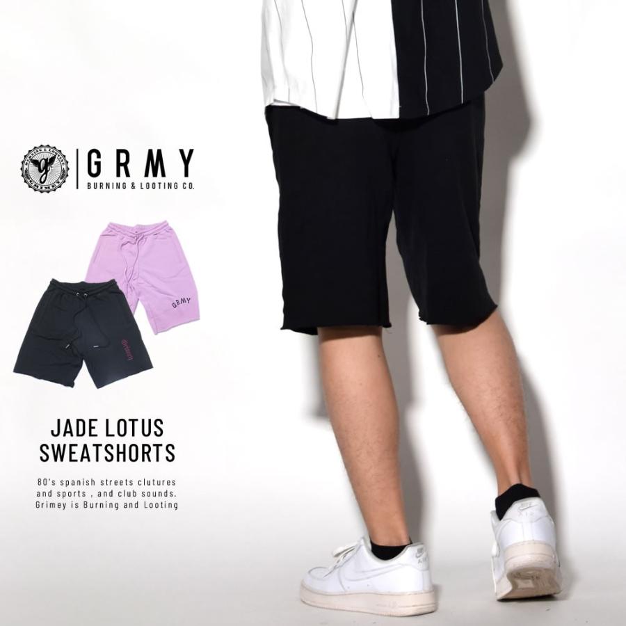 グライミー ハーフパンツ 裏毛 スウェット ショートパンツ メンズ GRIMEY JADE LOTUS SWEATSHORTS GSS123 | GRIMEY | 06
