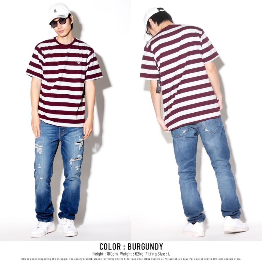 ディージーケー DGK ボーダーTシャツ メンズ FOLSOM CUSTOM S/S TEE DSS-292 | DGK | 04