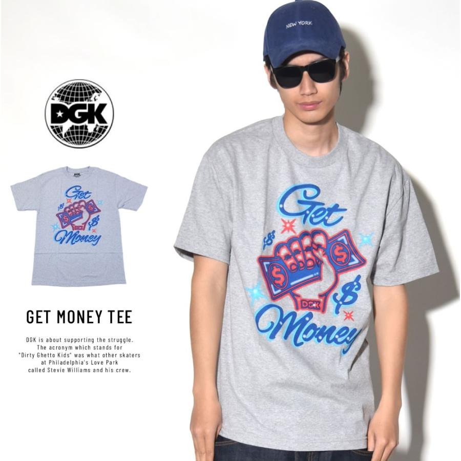 ディージーケー DGK Tシャツ メンズ GET MONEY TEE DT-4018 | DGK