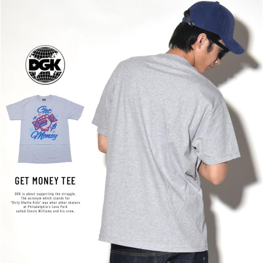 ディージーケー DGK Tシャツ メンズ GET MONEY TEE DT-4018 | DGK | 01