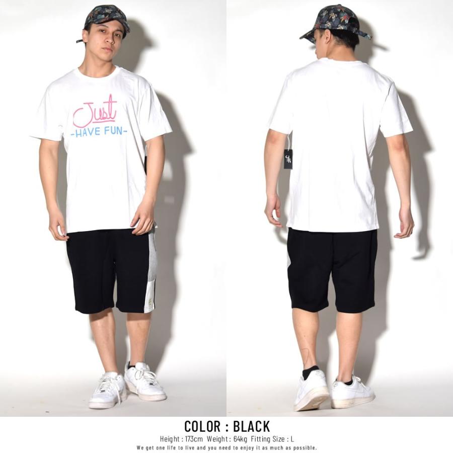 ジャストハブファン ハーフパンツ スウェット ショートパンツ メンズ JUST HAVE FUN JHF WATER FRONT WARM UP SHORT JMA1828C01 | JHF | 05