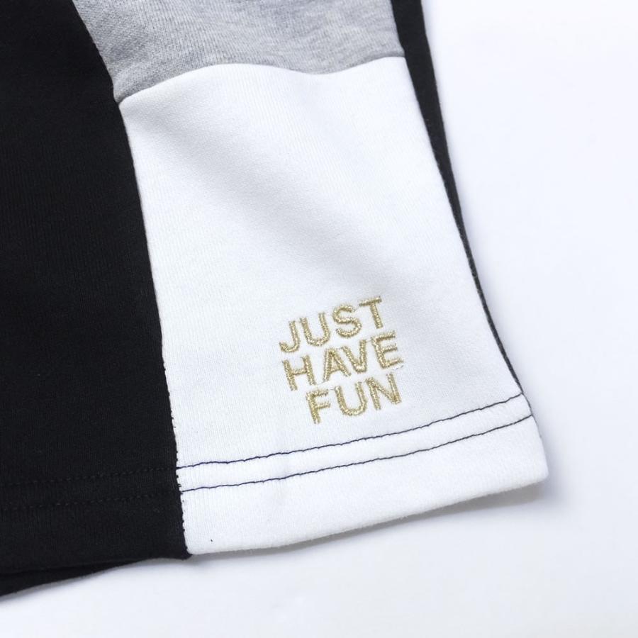 ジャストハブファン JUST HAVE FUN スウェット ハーフパンツ メンズ JHF WATER FRONT WARM UP SHORT (JMA1828C01) JHF ジャストハブファン ハーフパンツ スウェット ショートパンツ