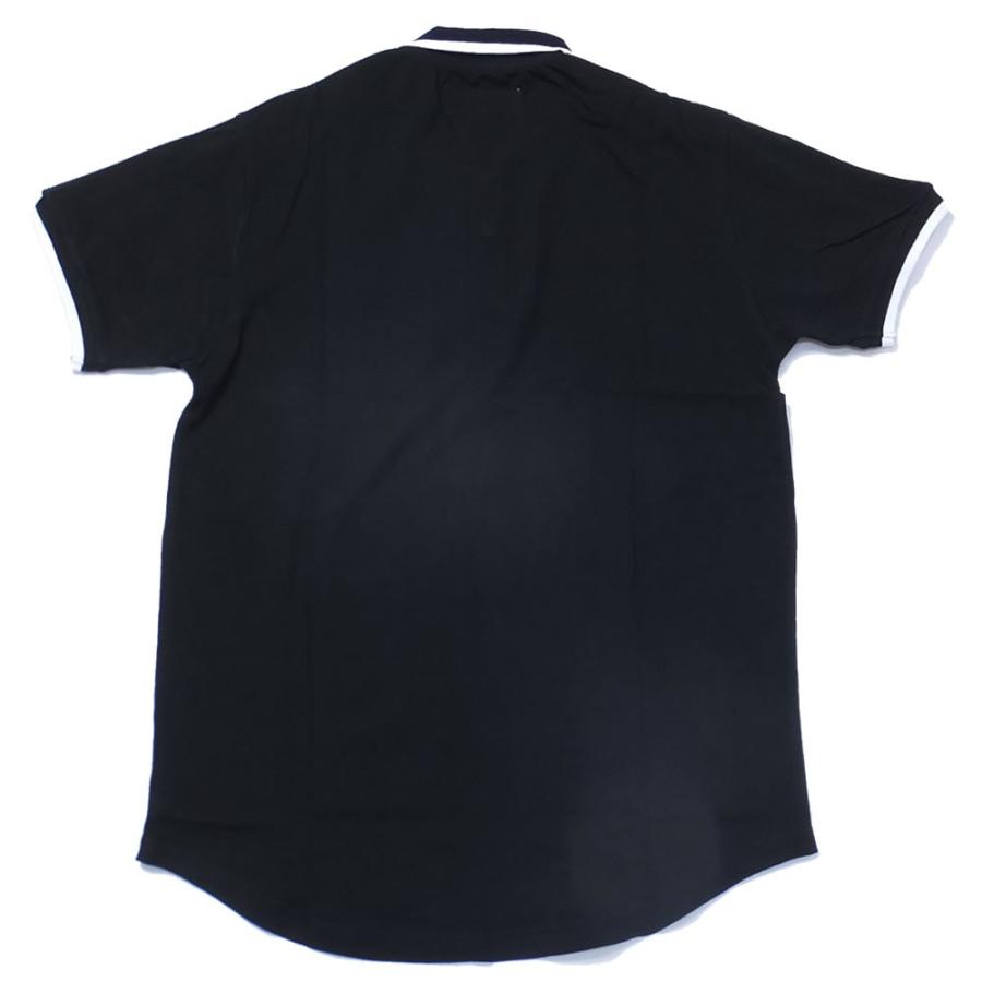 リーズン REASON ポロシャツ メンズ 半袖 袖サイドライン DO NOT CROSS POLO M8-39 |  | 03