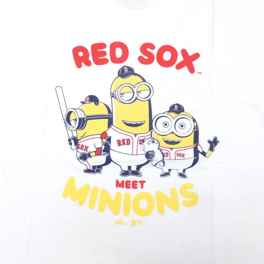 マジェスティック ミニオンズ Majestic Minons コラボ Tシャツ メンズ ミニオン ボストン レッドソックス Mlb 野球 カップル ペアルック お揃い おしゃれ 8v Deep B系 ストリートファッション 通販 Yahoo ショッピング