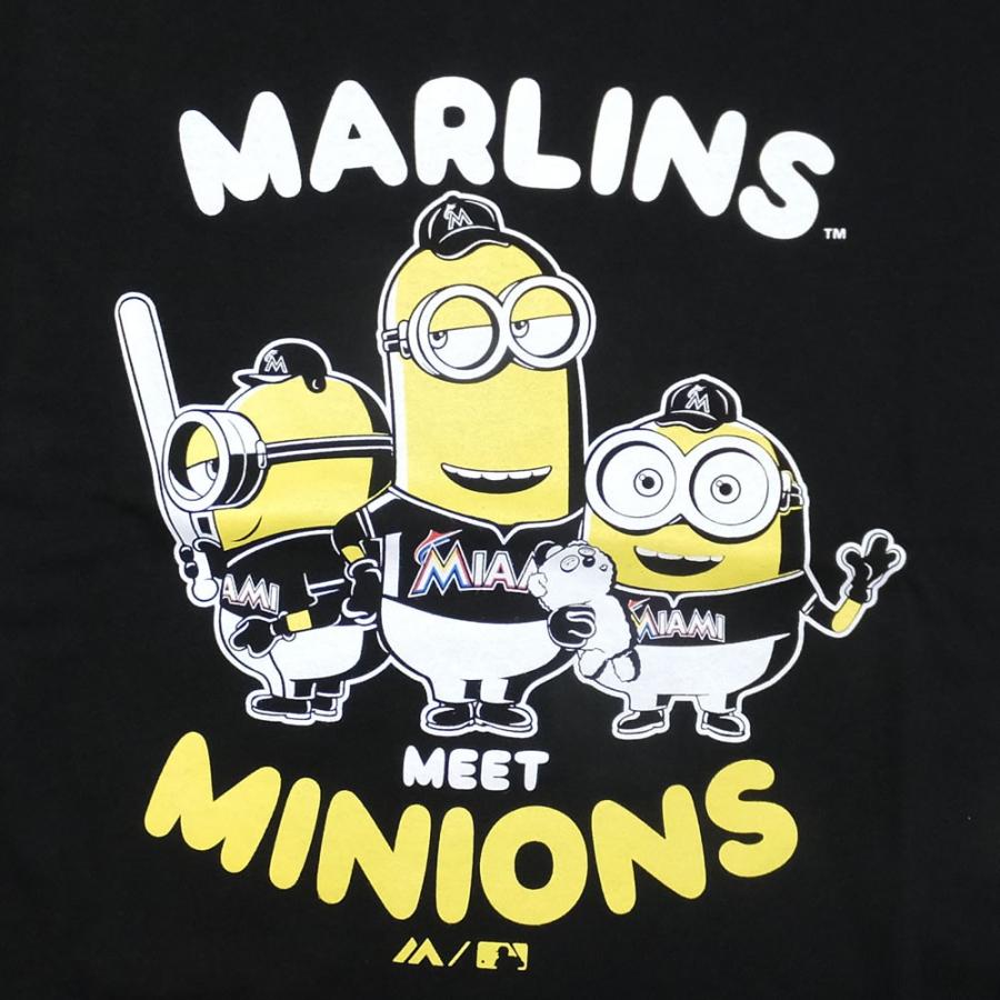 マジェスティック ミニオンズ Majestic Minons ミニオンズ コラボ Tシャツ メンズ マイアミ マーリンズ Mlb 野球 8v86 Deep B系 ストリートファッション 通販 Yahoo ショッピング