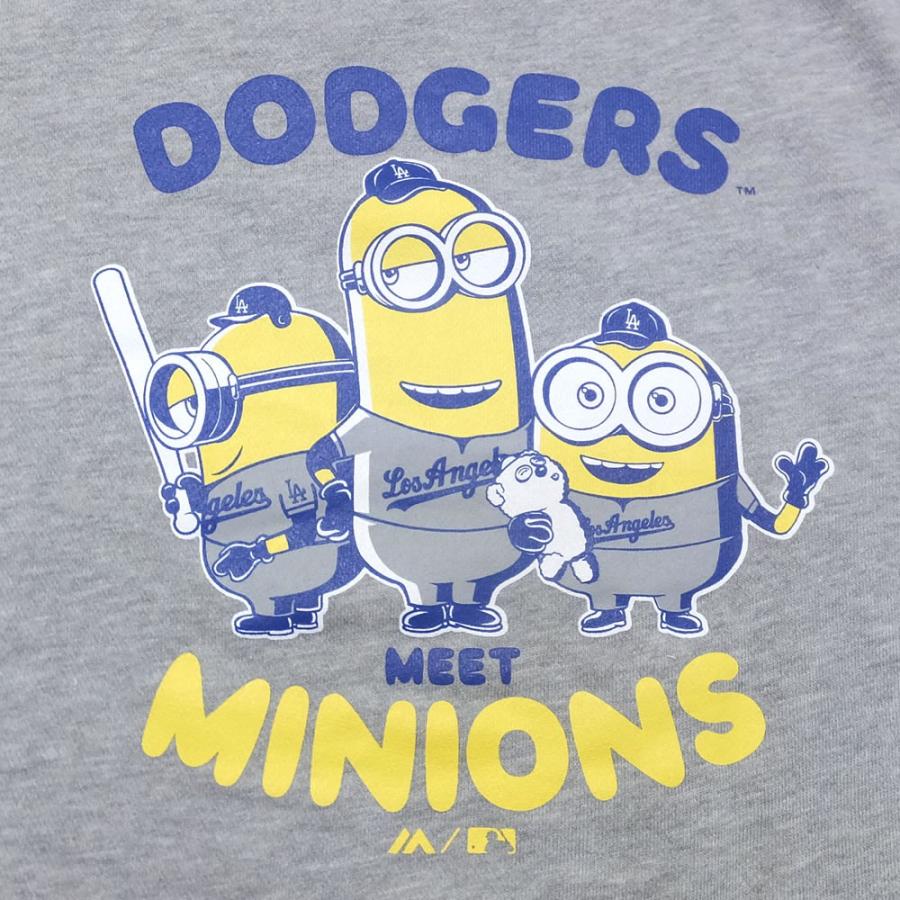 マジェスティック ミニオンズ Majestic Minons コラボ スウェットプルオーバーパーカー メンズ ミニオン ロサンゼルス ドジャース Mlb 野球 8v Deep B系 ストリートファッション 通販 Yahoo ショッピング