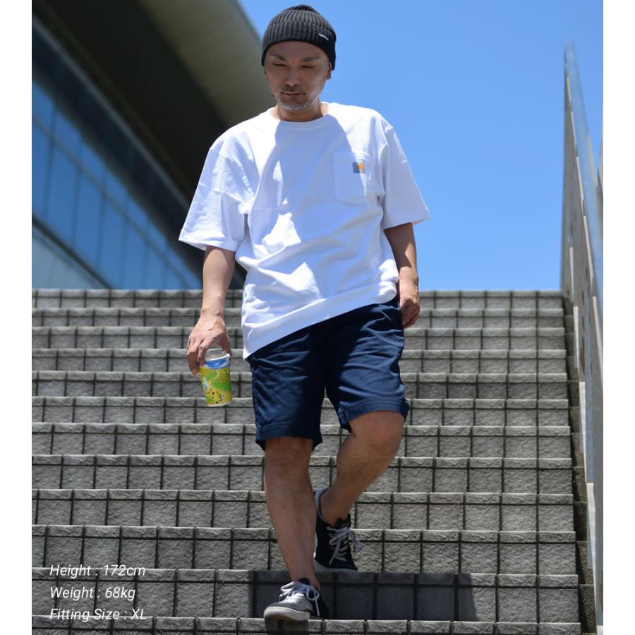 Champion チャンピオン ハーフパンツ メンズ コットンツイル ワイド イージー ショートパンツ 綿 C3-X520 | Champion | 09