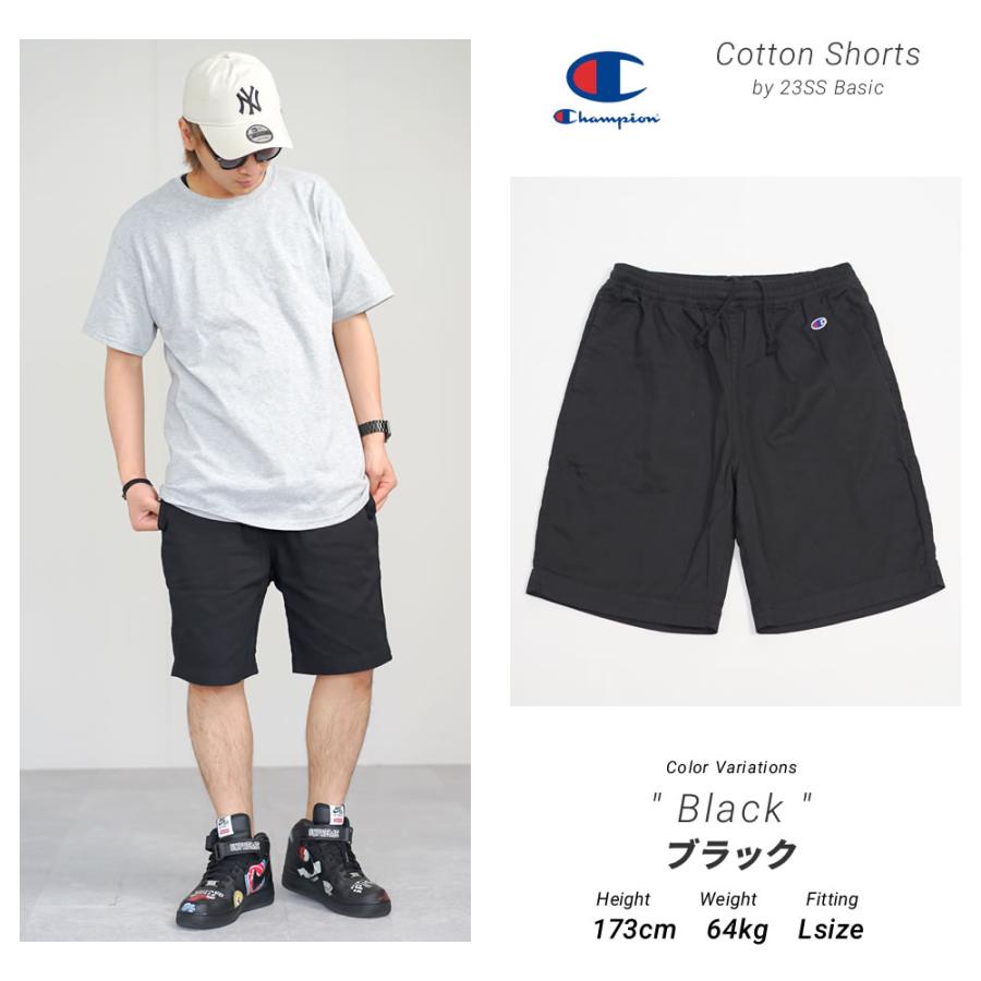 Champion チャンピオン ハーフパンツ メンズ コットンツイル ワイド イージー ショートパンツ 綿 C3-X520 | Champion | 14