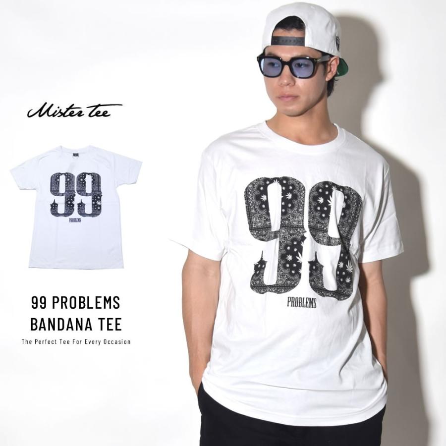 ミスターティー Mister Tee Tシャツ メンズ 99 PROBLEMS BANDANA TEE MT376 | MISTER