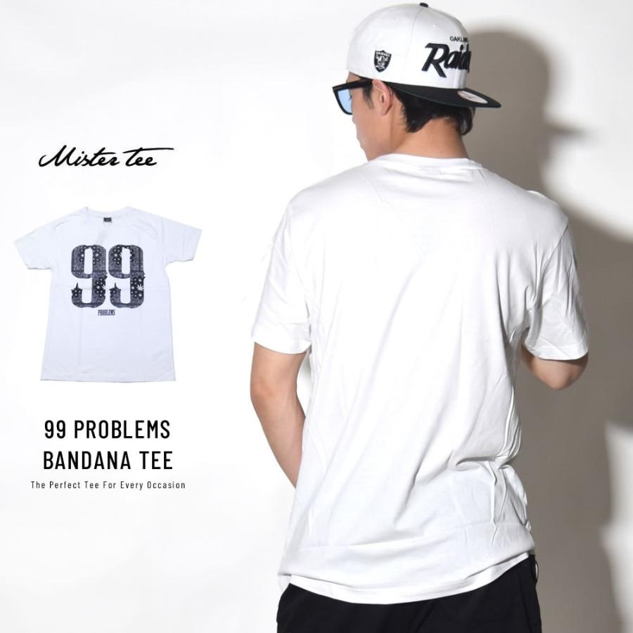 ミスターティー Mister Tee Tシャツ メンズ 99 PROBLEMS BANDANA TEE MT376 | MISTER | 01