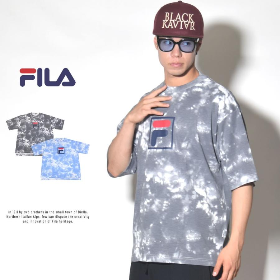 FILA HERITAGE フィラ ヘリテージ Tシャツ メンズ 半袖 タイダイ柄 ボックスロゴプリント FM9491 | FILA | 06