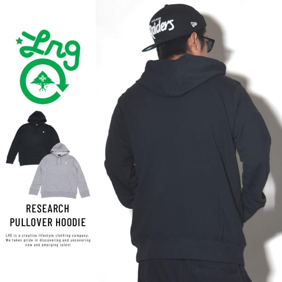 エルアールジー LRG プルオーバーパーカー メンズ 長袖 裏毛スウェット 薄手 RESEARCH PULLOVER HOODIE J183006 | LRG | 03