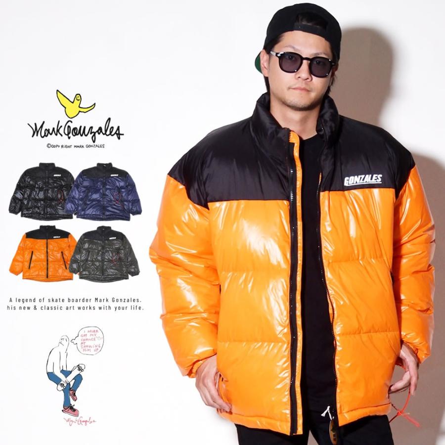新発売の オレンジ アウター ボンバー ダウンジャケット メンズ Works Mountain hpx