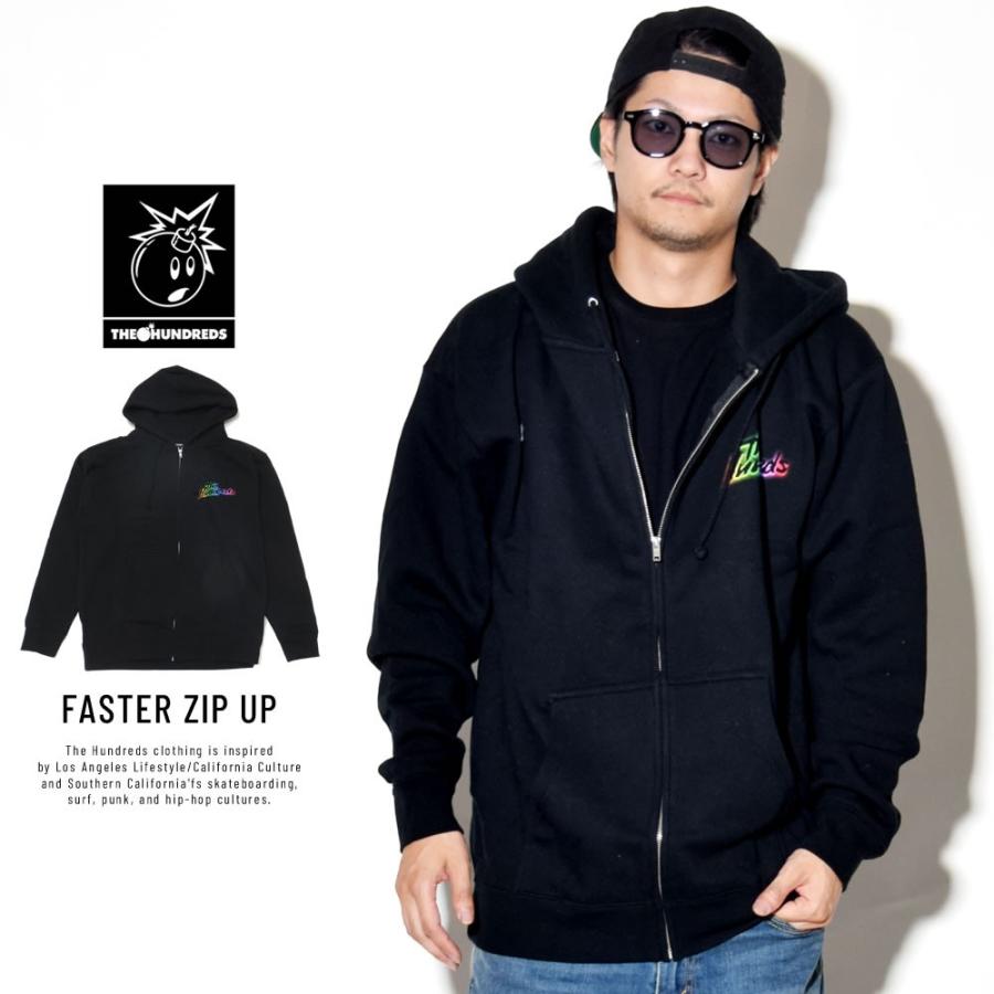 ハンドレッツ THE HUNDREDS スウェットジップアップパーカー メンズ 裏起毛 FASTER ZIP UP | The Hundreds | 02