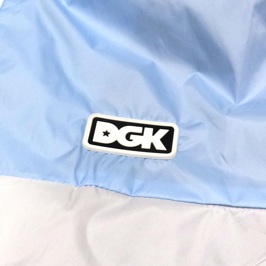 ディージーケー DGK ウインドブレーカー ジャケット パーカー メンズ TRIPLE CUSTOM HOODED WINDBREAKER パウダーブルー｜deep｜07