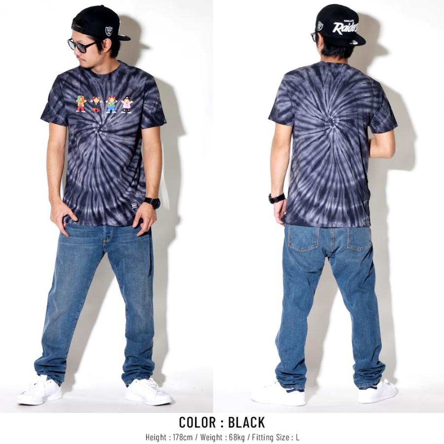 グリズリーグリップテープ×リル・ポンプ Grizzly Griptape×Lil Pump コラボ Tシャツ メンズ 半袖 タイダイ柄 LIL' RAPPERS S/S TEE | GRIZZLY | 03