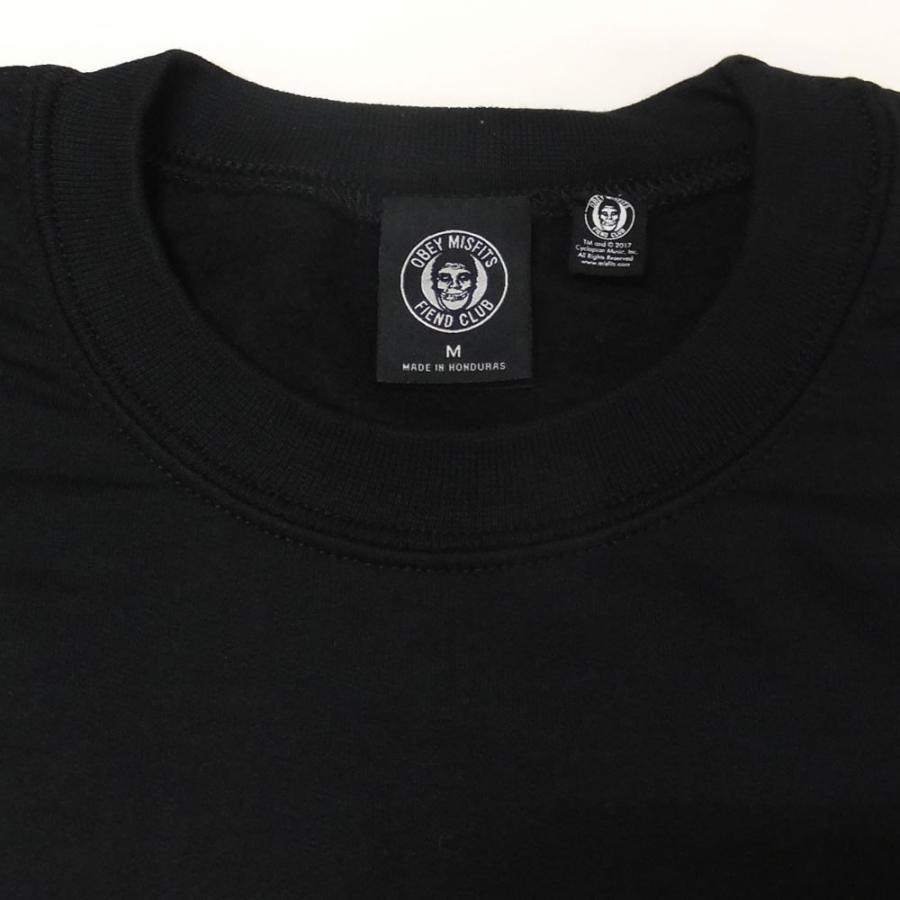 OBEY（オベイ） オベイ×ミスフィッツ OBEY×Misfits コラボ スウェット