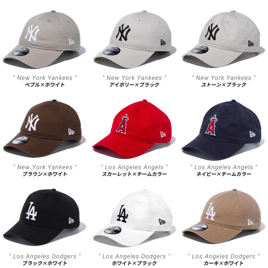ニューエラ キャップ 帽子 メンズ レディース NEW ERA 9TWENTY ゴルフ おしゃれ 人気 ブランド 小さい 大きい サイズ MLB NY LA 黒 白 ベージュ｜deep｜10