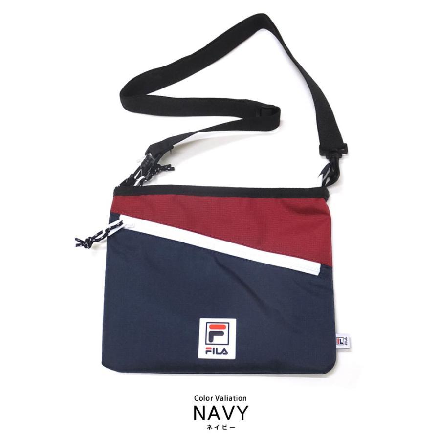FILA HERITAGE フィラ ヘリテージ サコッシュ ショルダーバッグ ミニ 軽い 小さい メンズ レディース ブランド ロゴ リップストップ素材 FDH002 | FILA | 05