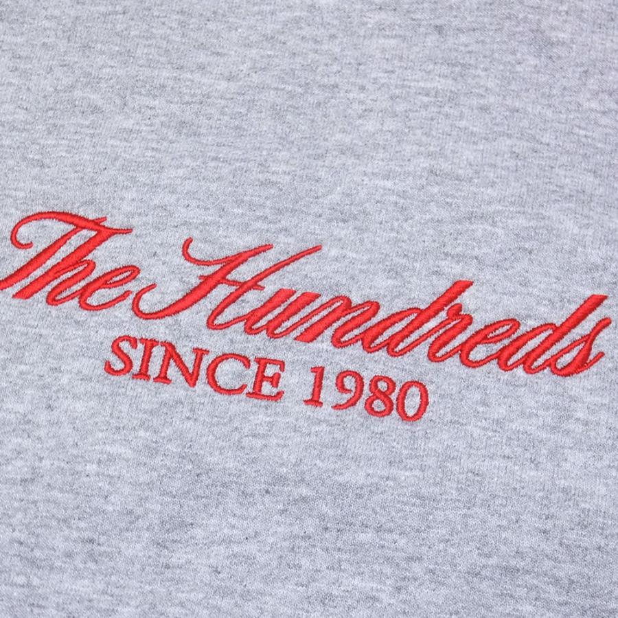 ハンドレッツ×チャンピオン THE HUNDREDS×Champion コラボ スウェットプルオーバーパーカー メンズ 裏起毛 RICH EMBRODERY T19P102060 | The Hundreds | 08