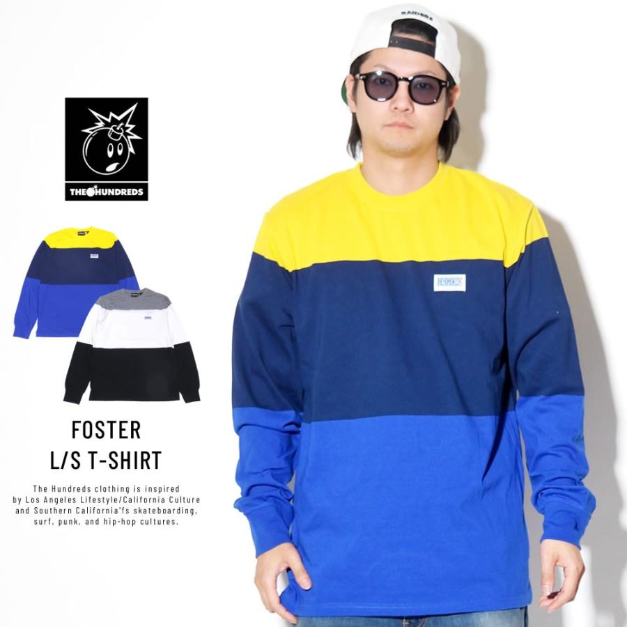 ハンドレッツ The Hundreds ビッグボーダー ロンt 長袖tシャツ メンズ Foster L S T Shirt T19p 9v1144 Deep B系 ストリートファッション 通販 Yahoo ショッピング