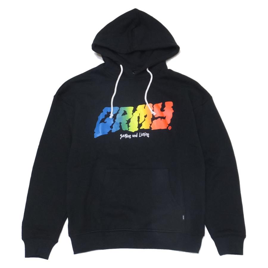 グライミー GRIMEY プルオーバーパーカー メンズ 長袖 スウェット 裏起毛 LAUGHING BOY HOODIE GCH329 | GRIMEY | 01