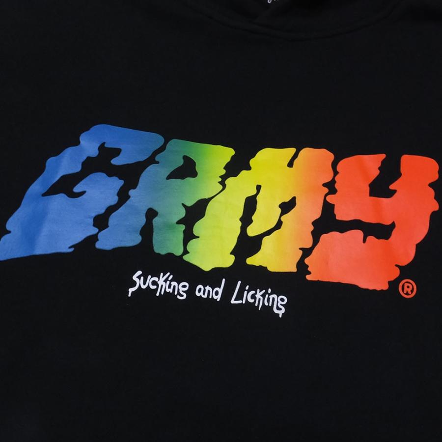 グライミー GRIMEY プルオーバーパーカー メンズ 長袖 スウェット 裏起毛 LAUGHING BOY HOODIE GCH329 | GRIMEY | 03