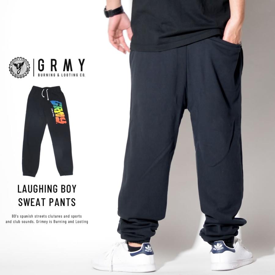 グライミー スウェットパンツ メンズ 裏起毛 GRIMEY LAUGHING BOY SWEAT PANTS GRTS161 | GRIMEY | 02