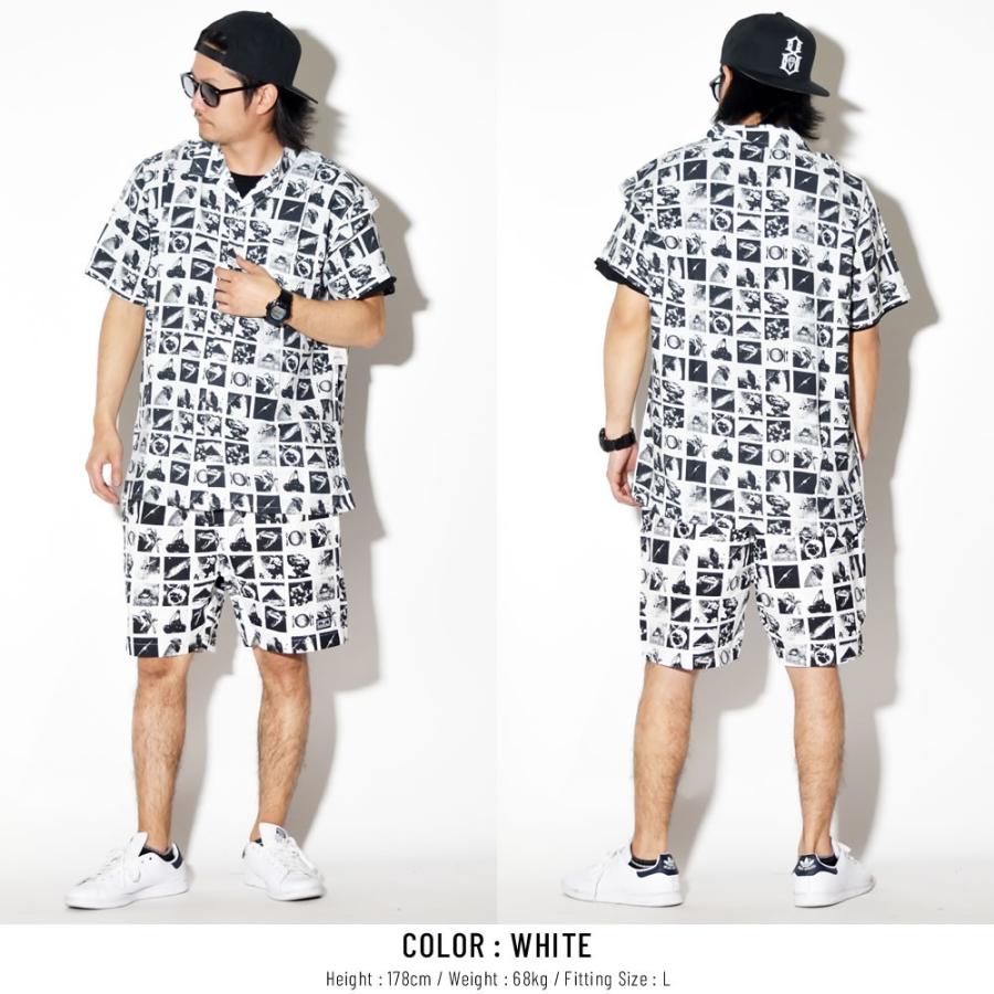 オベイ ハーフパンツ ショートパンツ メンズ 総柄 OBEY EASY CHAOS SHORT 172120043 | OBEY | 04