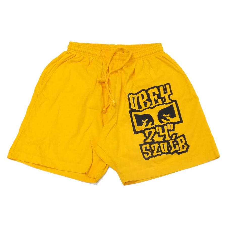 オベイ ハーフパンツ 裏毛 スウェット ショートパンツ メンズ OBEY SEVEN FOUR HEAVY WEIGHT SPORT SHORT 176921901 | OBEY | 02