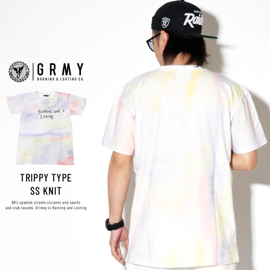 グライミー GRIMEY ポケットTシャツ メンズ タイダイ染め LAUGHING BOY TIE DYE TEE GA524 | GRIMEY | 01