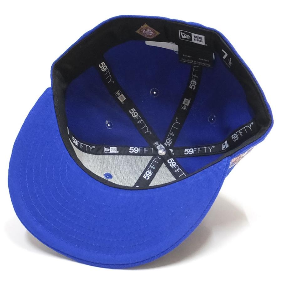 ニューエラ キャップ 帽子 メンズ レディース NEW ERA 59FIFTY 5950 ニグロリーグ ボルチモア・エリートジャイアンツ ブライトロイヤル×チームカラー | NEW ERA | 05