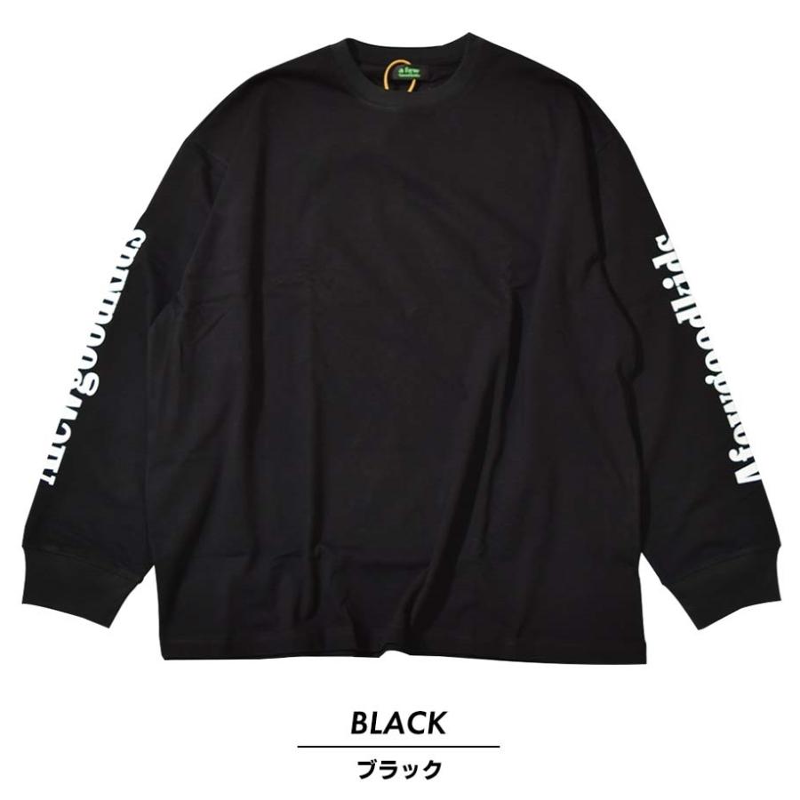 A FEW GOOD KIDS アフューグッドキッズ AFGK ロンT 長袖Tシャツ オーバーサイズ SIDE LOGO LONG SLEEVE メンズ レディース ストリート系 ブランド｜deep｜12