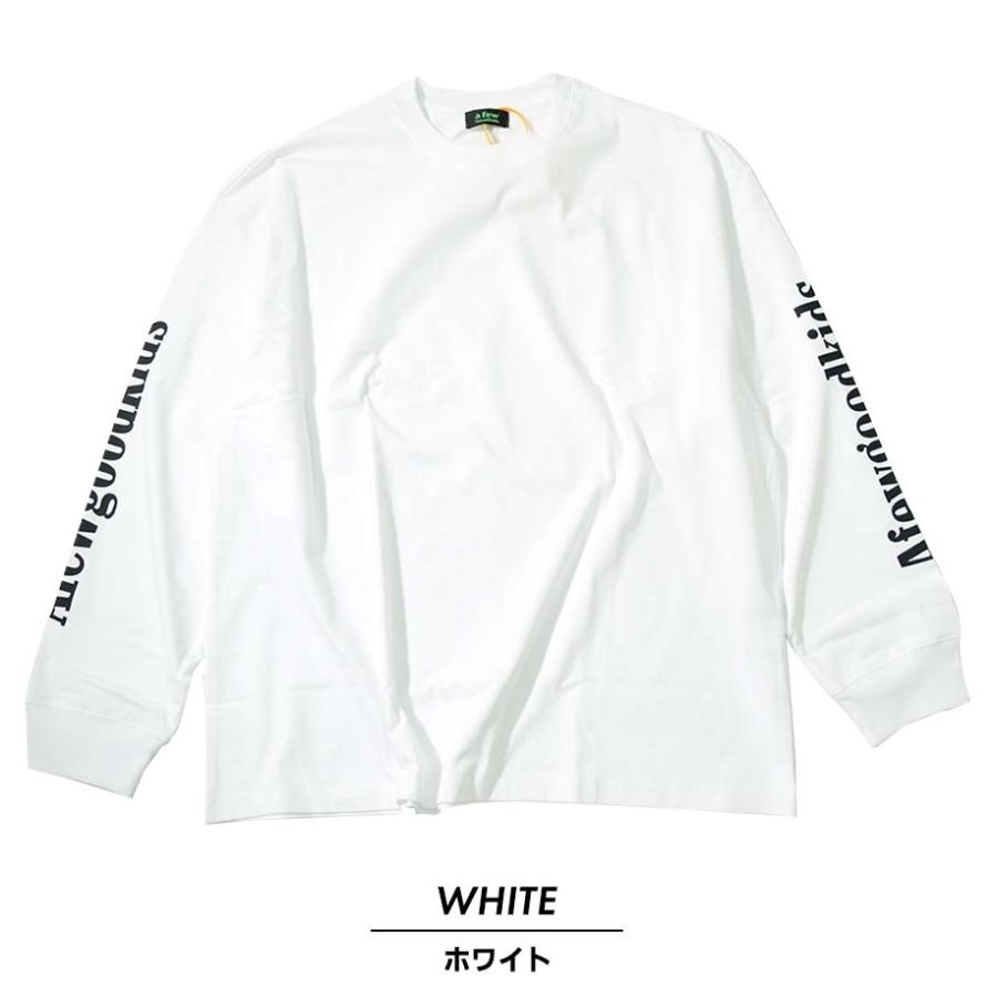 A FEW GOOD KIDS アフューグッドキッズ AFGK ロンT 長袖Tシャツ オーバーサイズ SIDE LOGO LONG SLEEVE メンズ レディース ストリート系 ブランド｜deep｜11