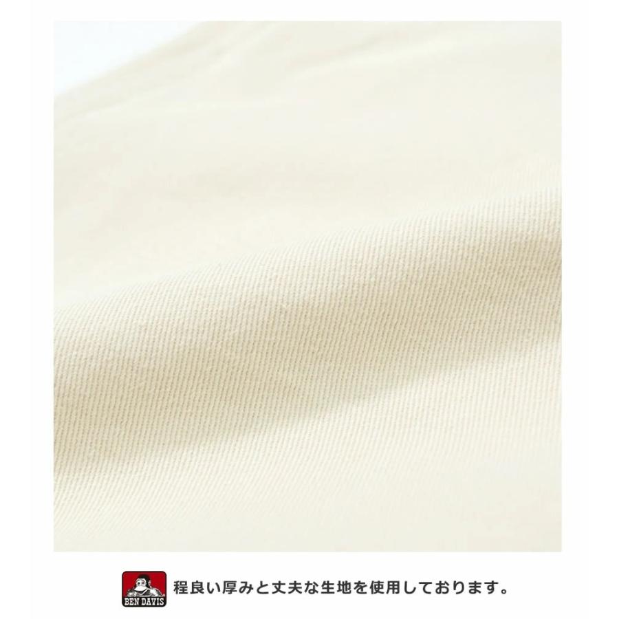 BEN DAVIS ベンデイビス アクティブ ワークパンツ メンズ ワイド テーパード ブランド オフホワイト | BEN DAVIS | 07