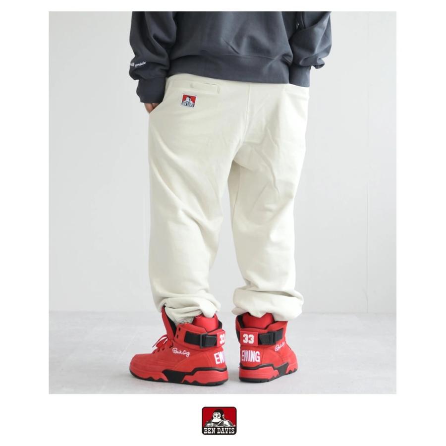 ベンデイビス BEN DAVIS スウェットパンツ メンズ 裏毛 13オンス スーパーヘビーウェイト ワイド 太め ゆったり ブランド ライトグレー | BEN DAVIS | 01
