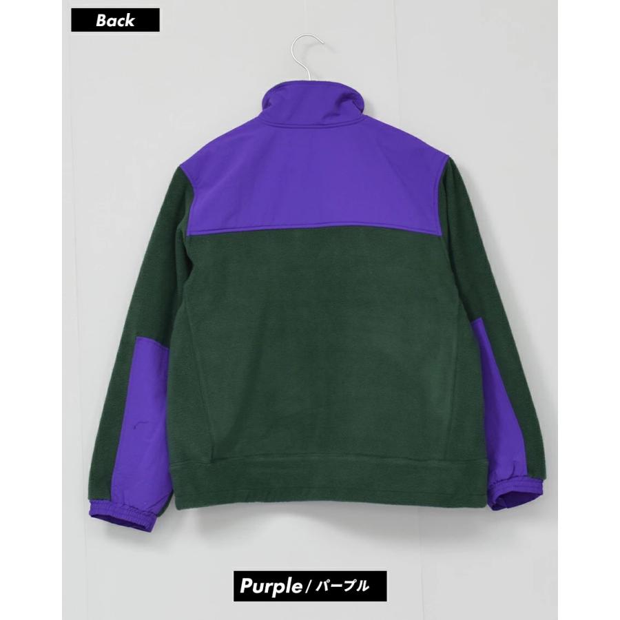 BEN DAVIS ベンデイビス フリースジャケット ブルゾン メンズ アウター FLEECE STAND JACKET パープル ワーク ブランド | BEN DAVIS | 06