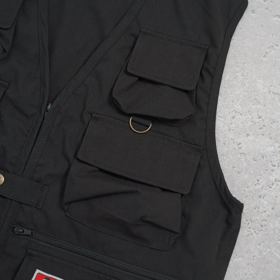 BEN DAVIS ベンデイビス ユーティリティベスト メンズ BENS UTILITY VEST ブラック | BEN DAVIS | 05