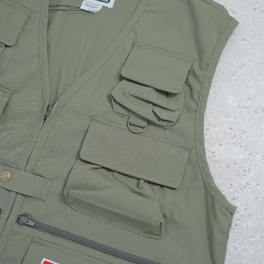 BEN DAVIS ベンデイビス ユーティリティベスト メンズ BENS UTILITY VEST カーキオリーブ | BEN DAVIS | 04