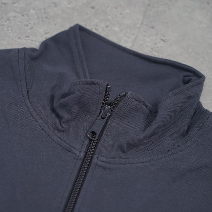 BEN DAVIS ベンデイビス ハーフジップ ヘビーウェイト Tシャツ メンズ 半袖 1/4 ZIP TRAINEE ULTRA HEAVY TEE ネイビー | BEN DAVIS | 03